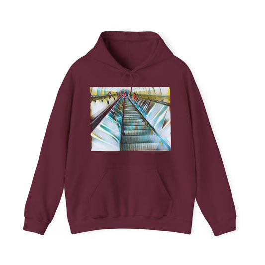 Art photography subway Unisex Heavy Blend™ Hooded Sweatshirt