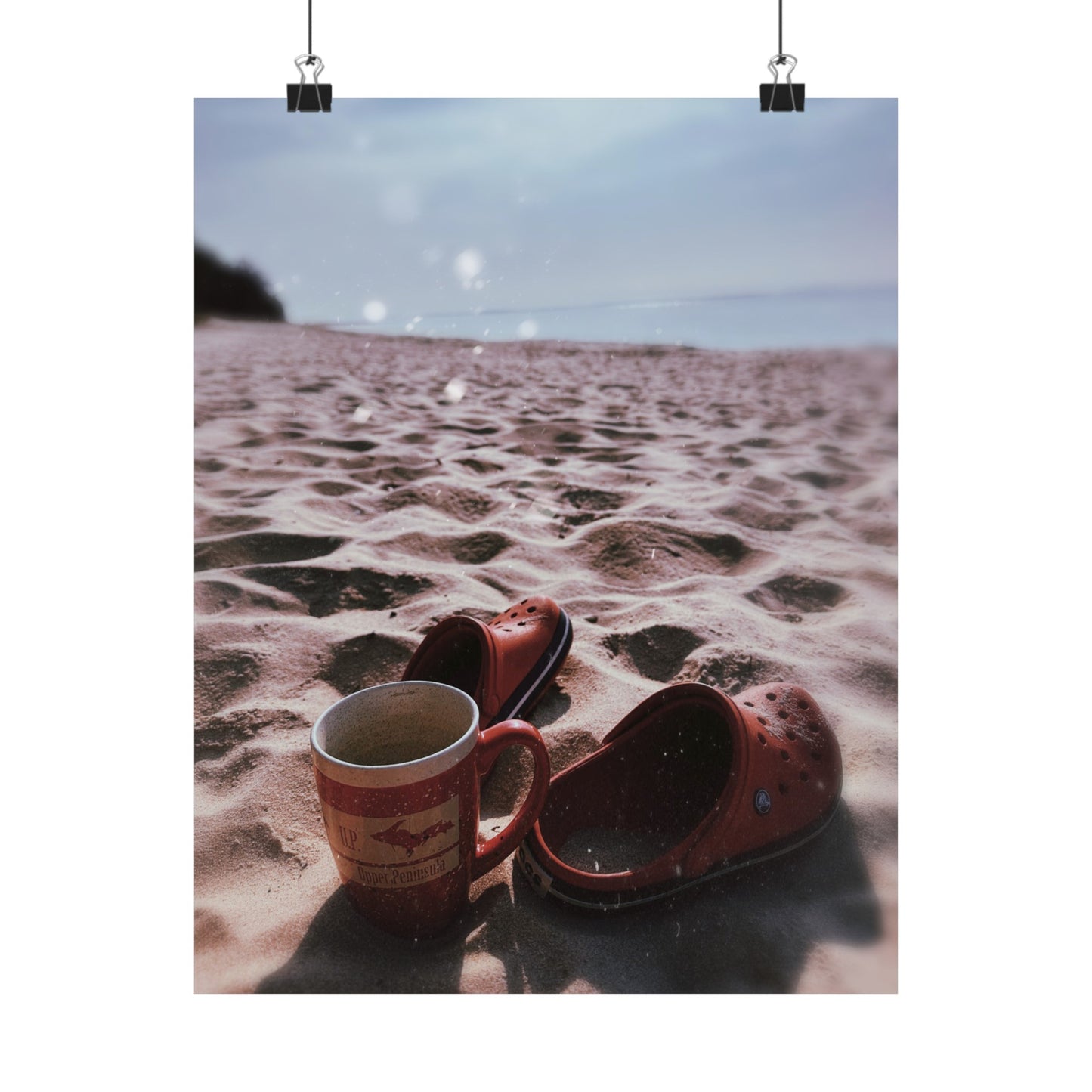 The Beach: Matte Vertical Posters