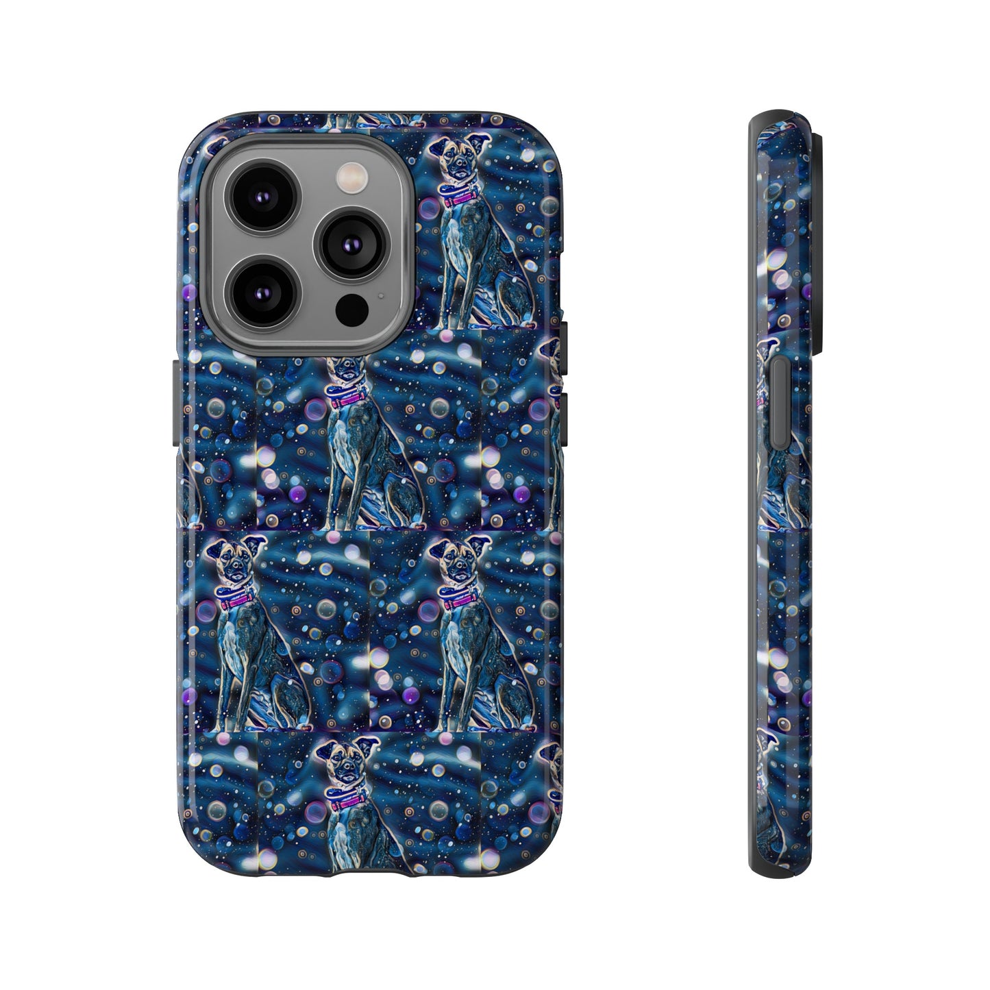 Blue Dog phone case