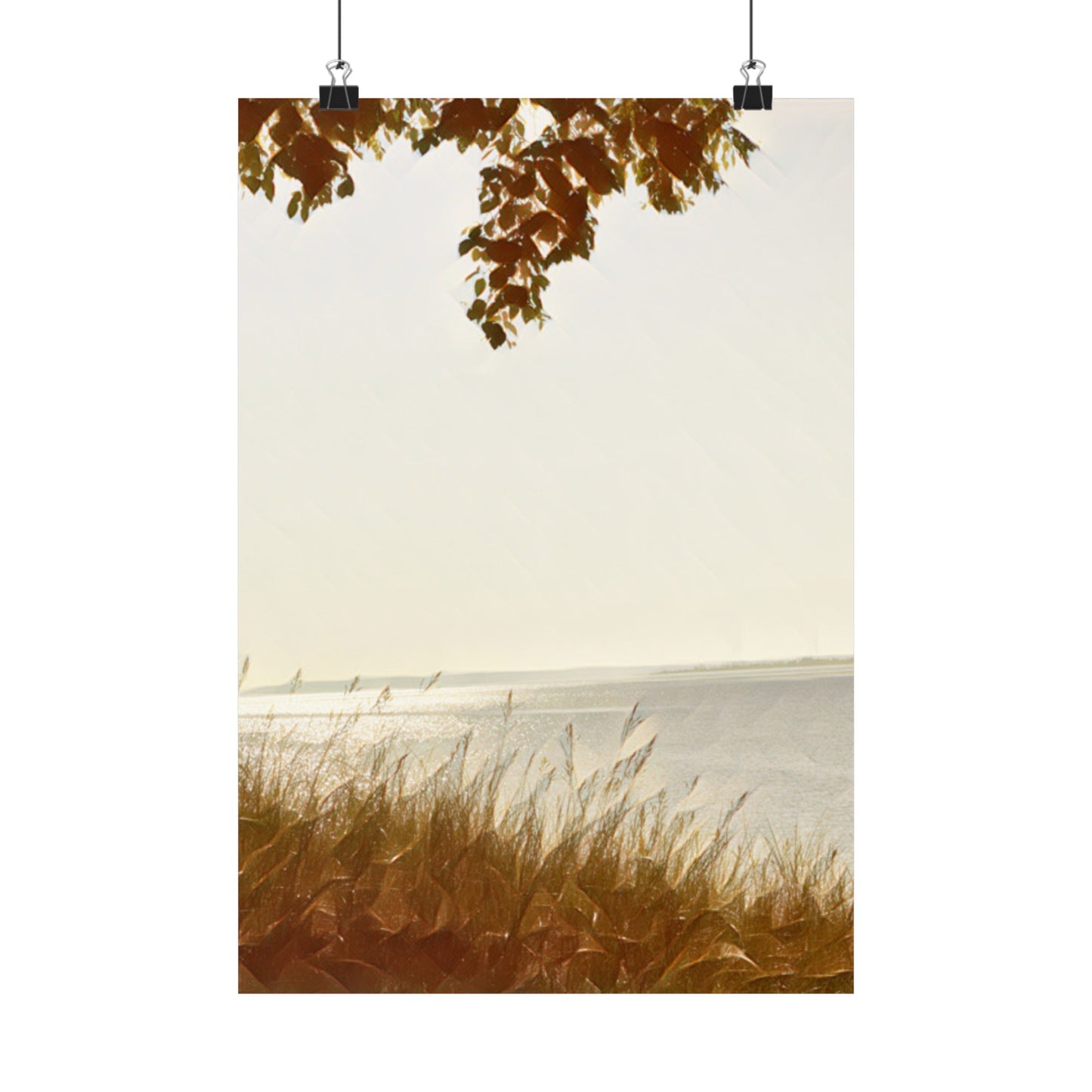 The Lake Matte Vertical Posters