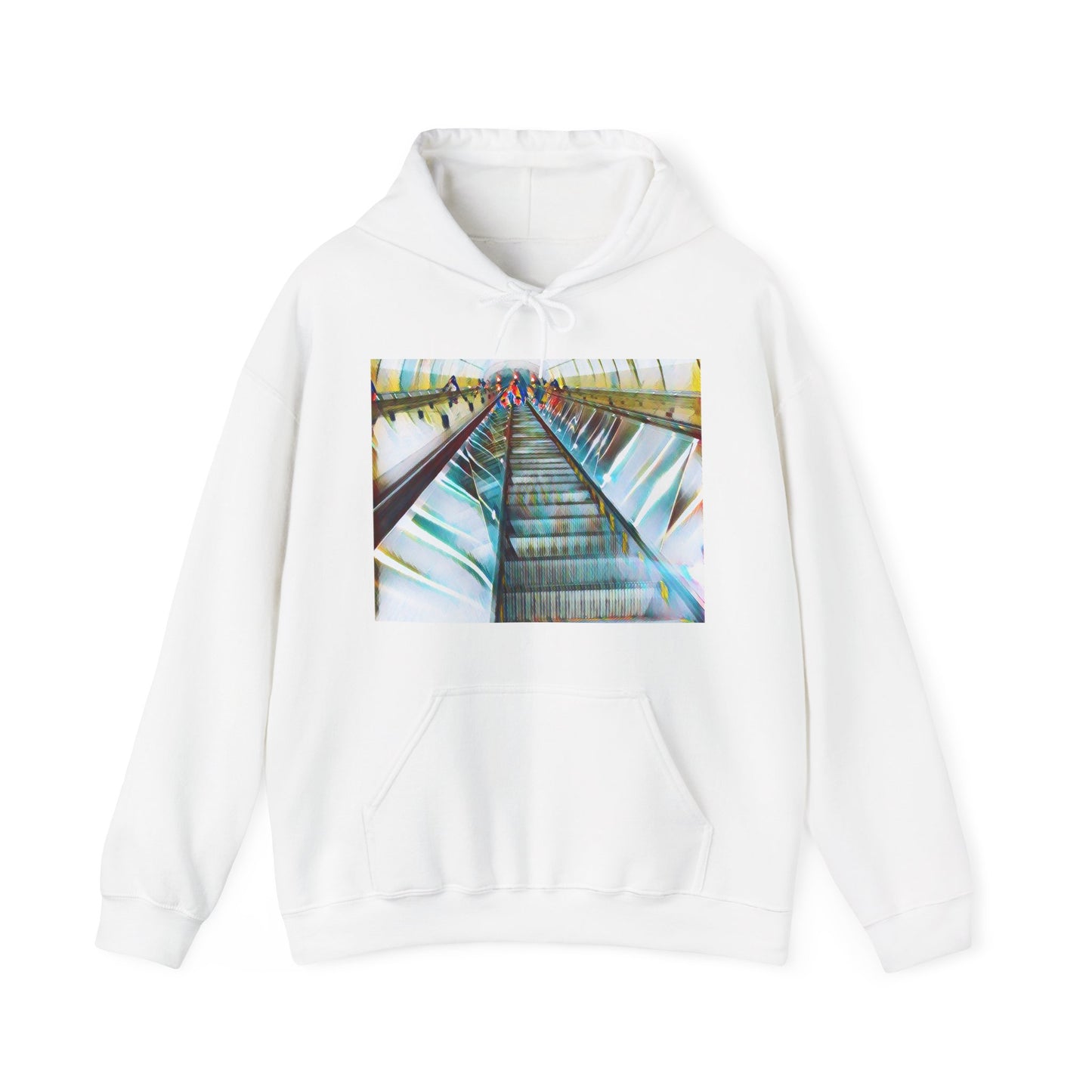 Art photography subway Unisex Heavy Blend™ Hooded Sweatshirt