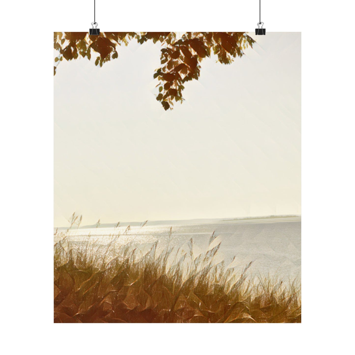 The Lake Matte Vertical Posters