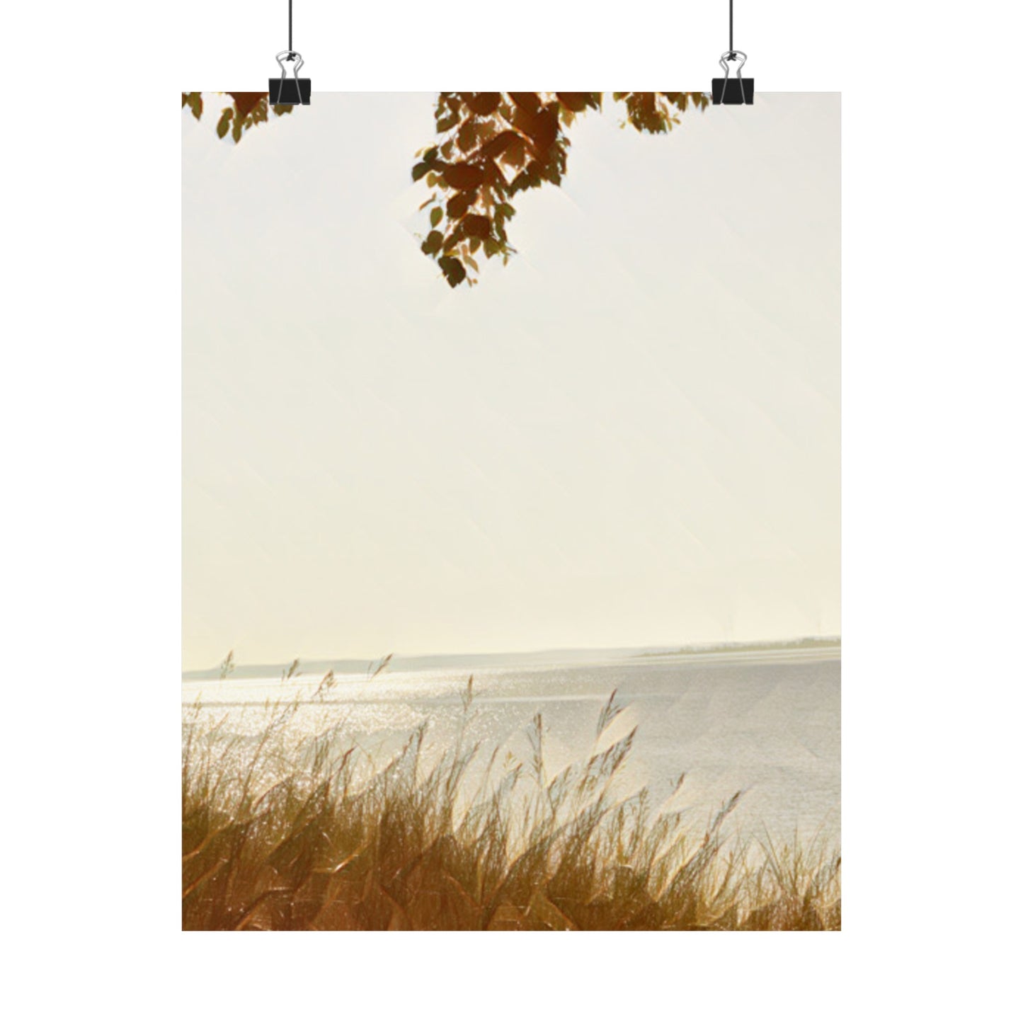 The Lake Matte Vertical Posters