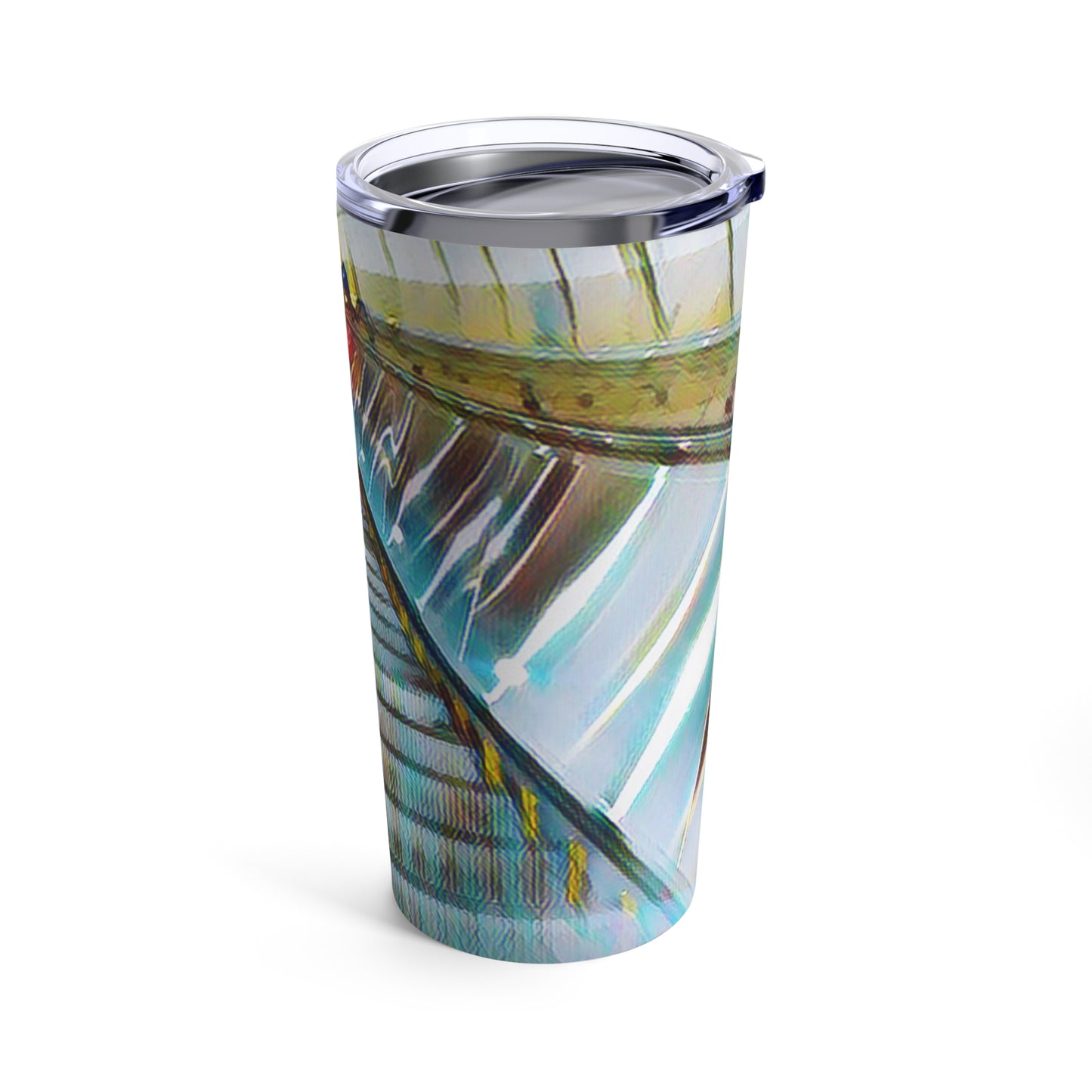 Urban Art People on the Move Tumbler 20oz