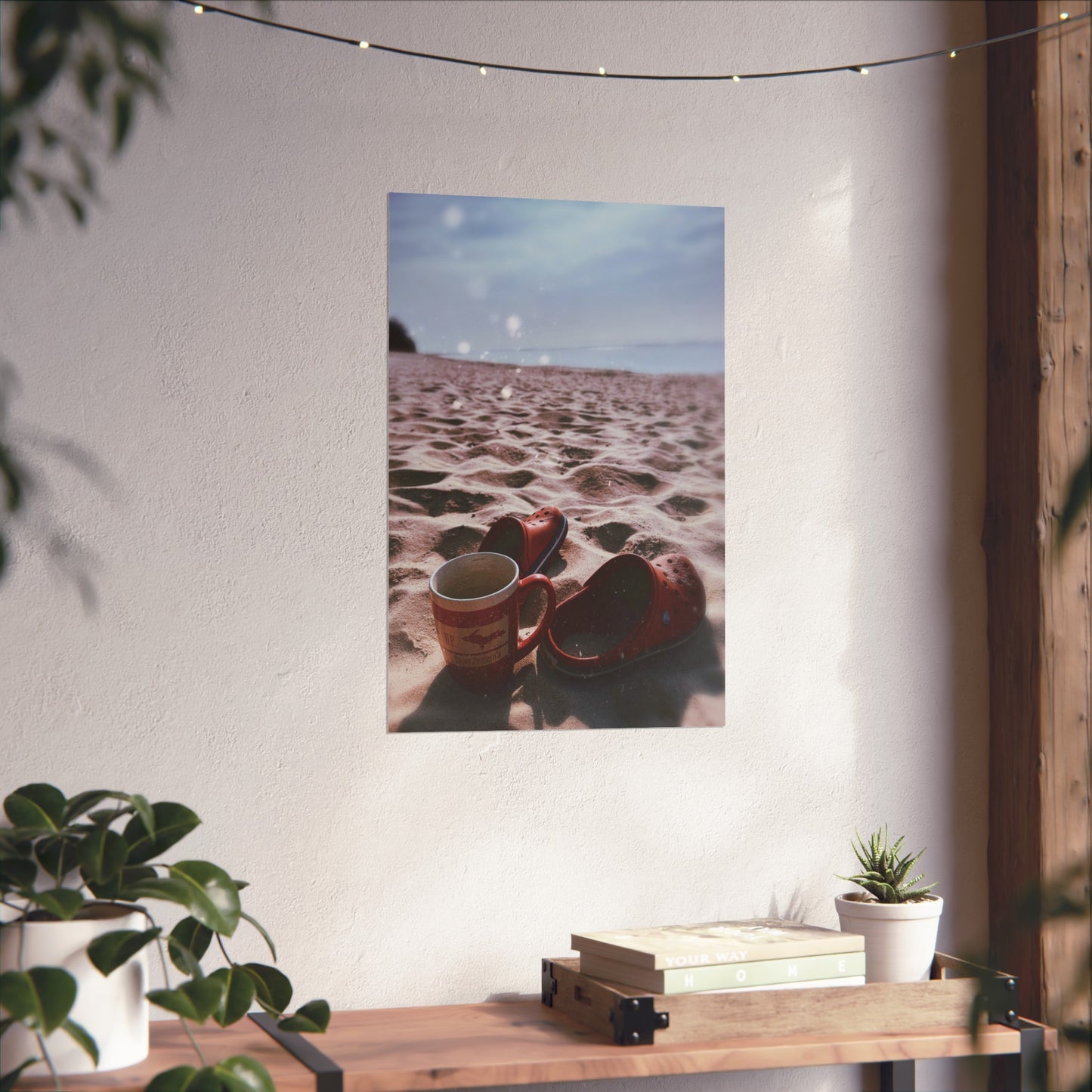 The Beach: Matte Vertical Posters