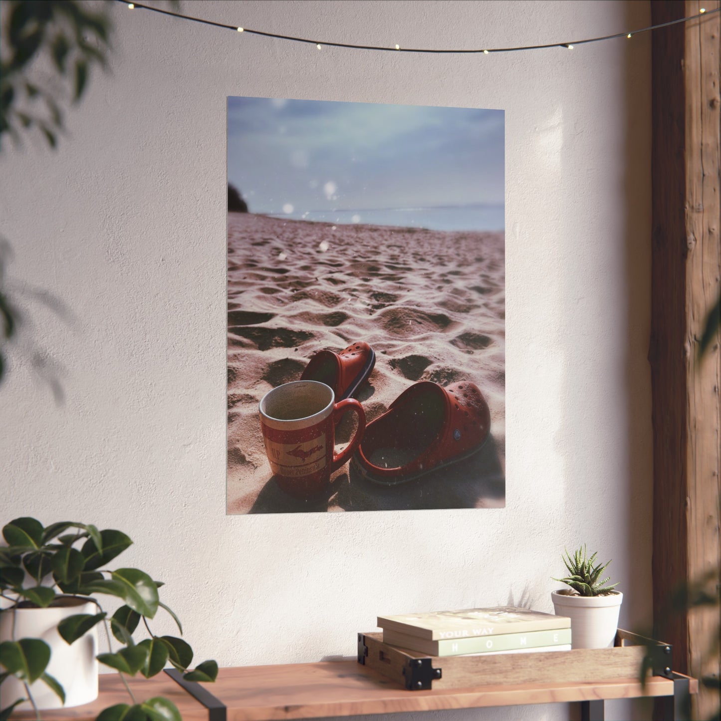 The Beach: Matte Vertical Posters