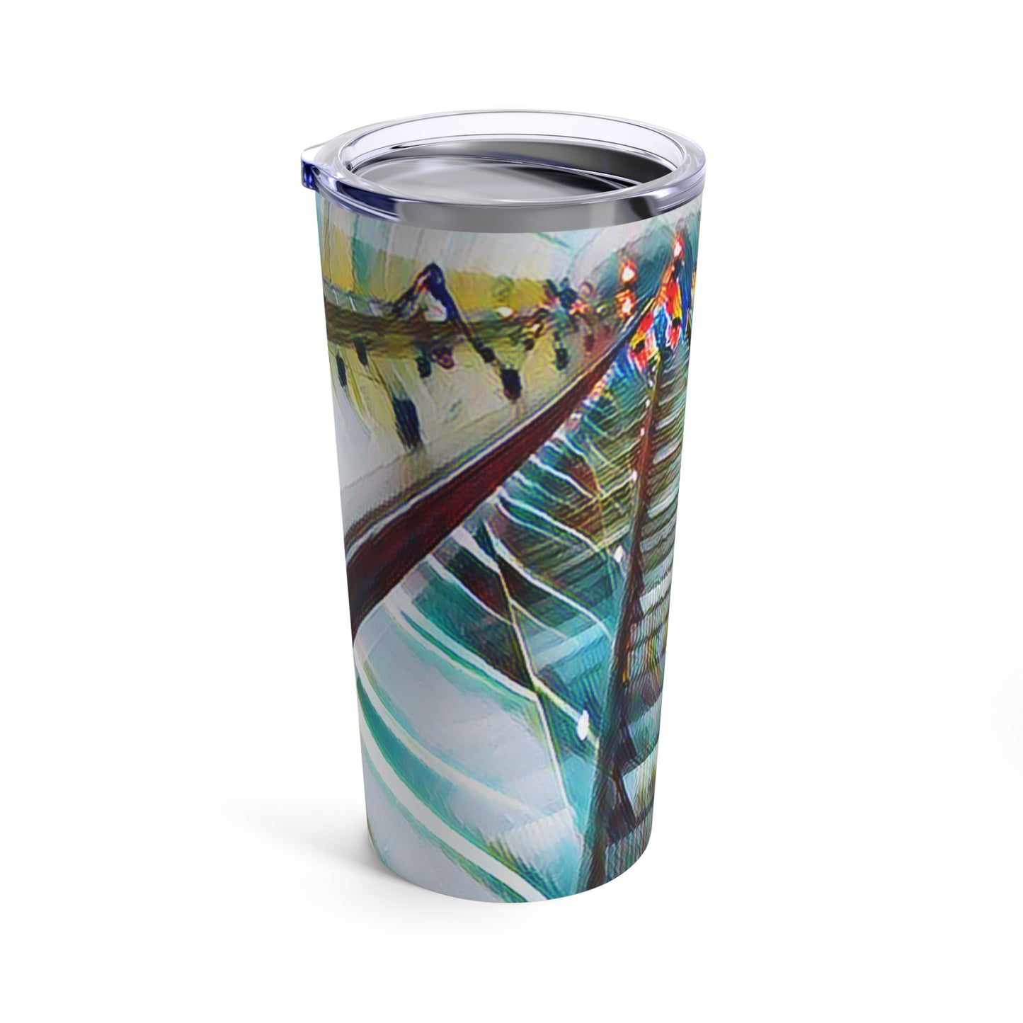 Urban Art People on the Move Tumbler 20oz