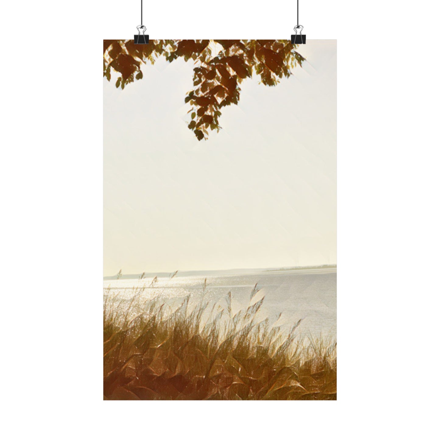 The Lake Matte Vertical Posters