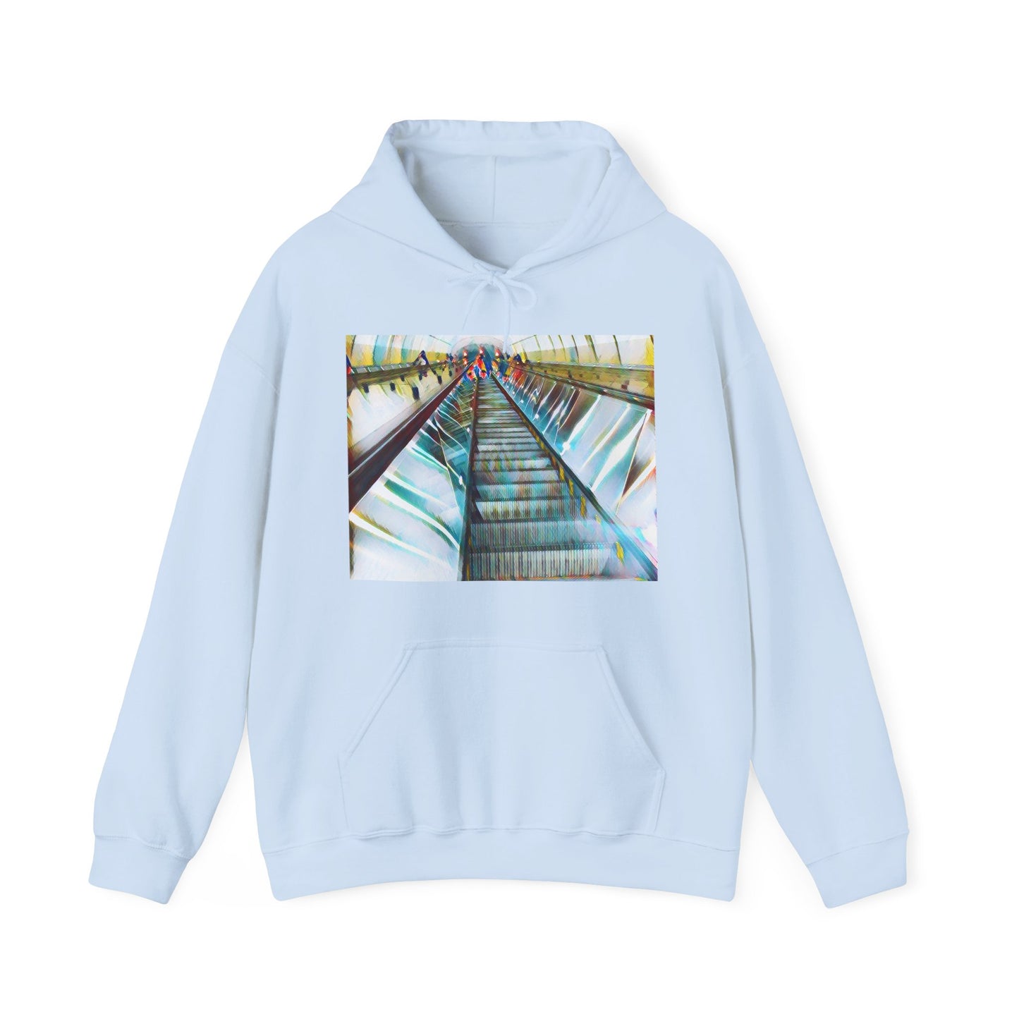 Art photography subway Unisex Heavy Blend™ Hooded Sweatshirt