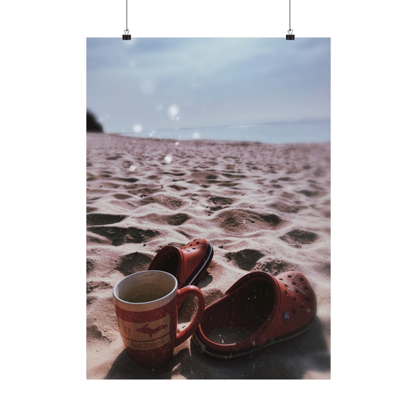 The Beach: Matte Vertical Posters