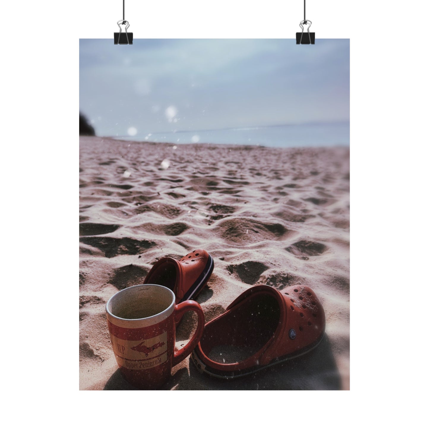 The Beach: Matte Vertical Posters