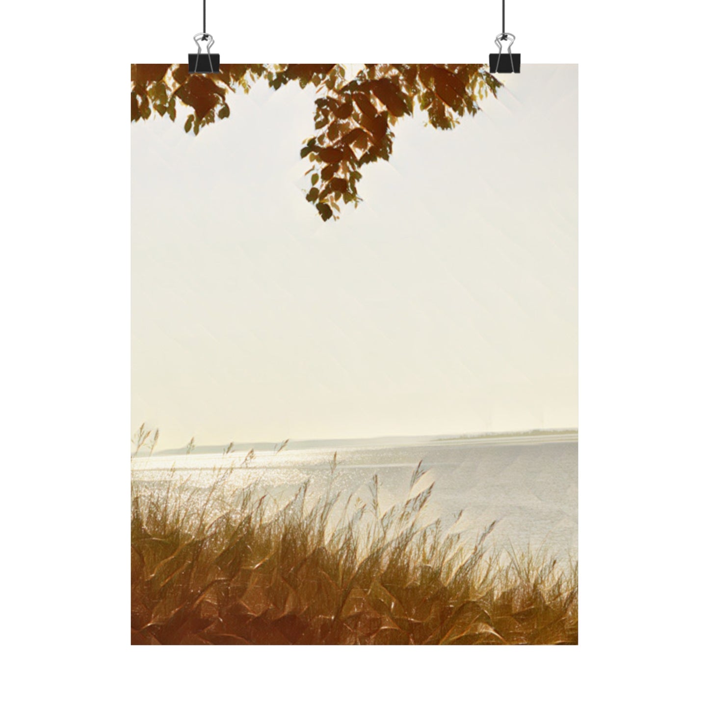 The Lake Matte Vertical Posters