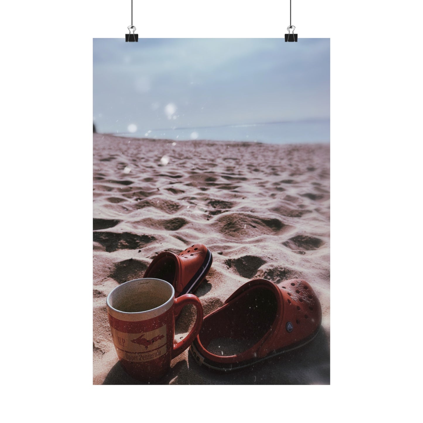 The Beach: Matte Vertical Posters