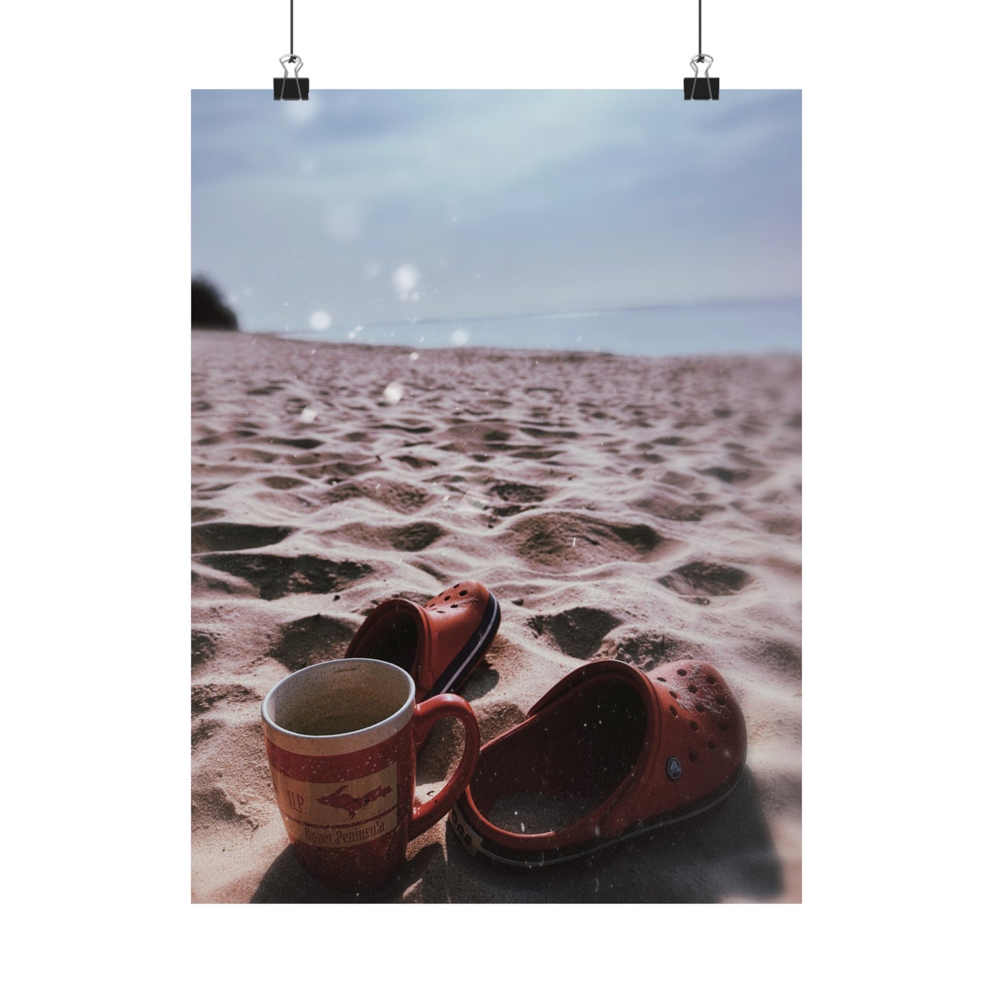 The Beach: Matte Vertical Posters