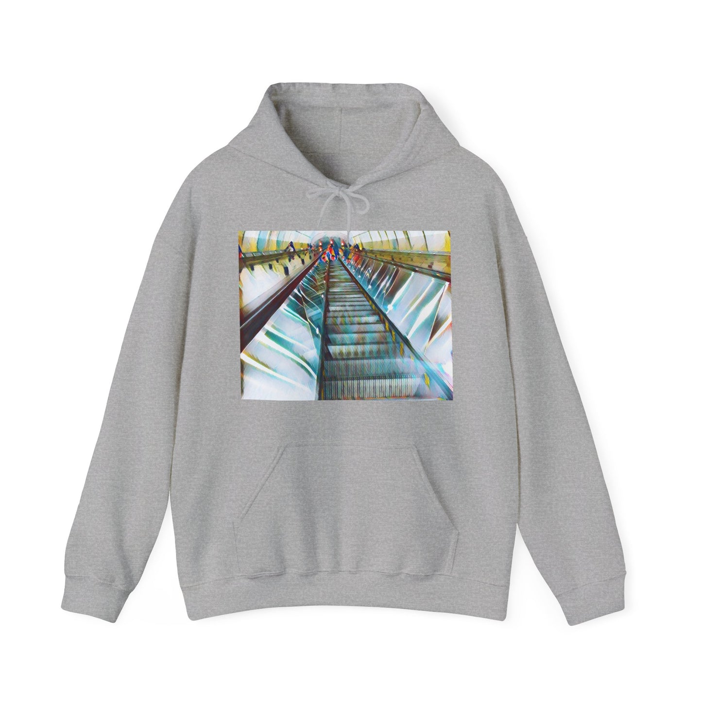 Art photography subway Unisex Heavy Blend™ Hooded Sweatshirt