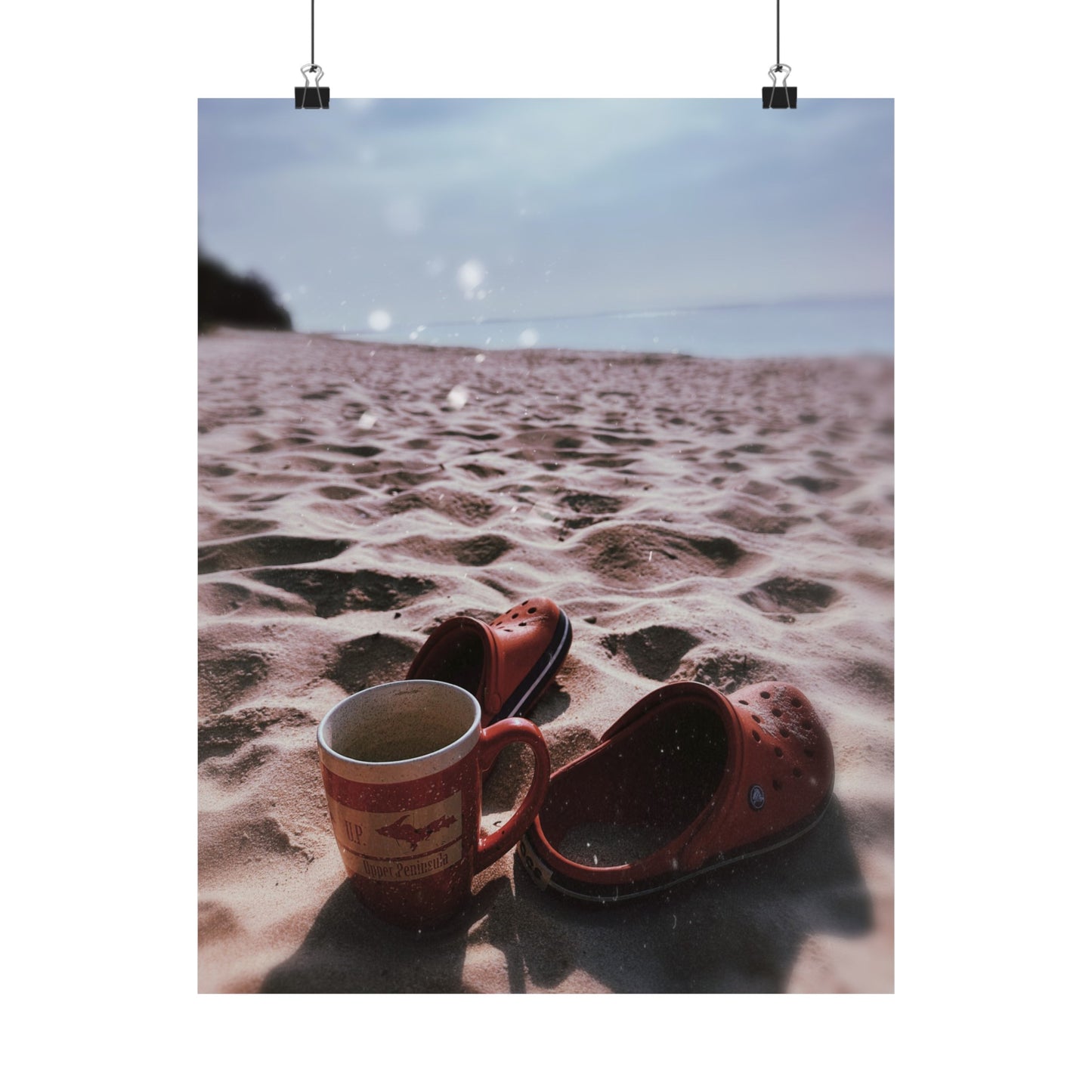 The Beach: Matte Vertical Posters