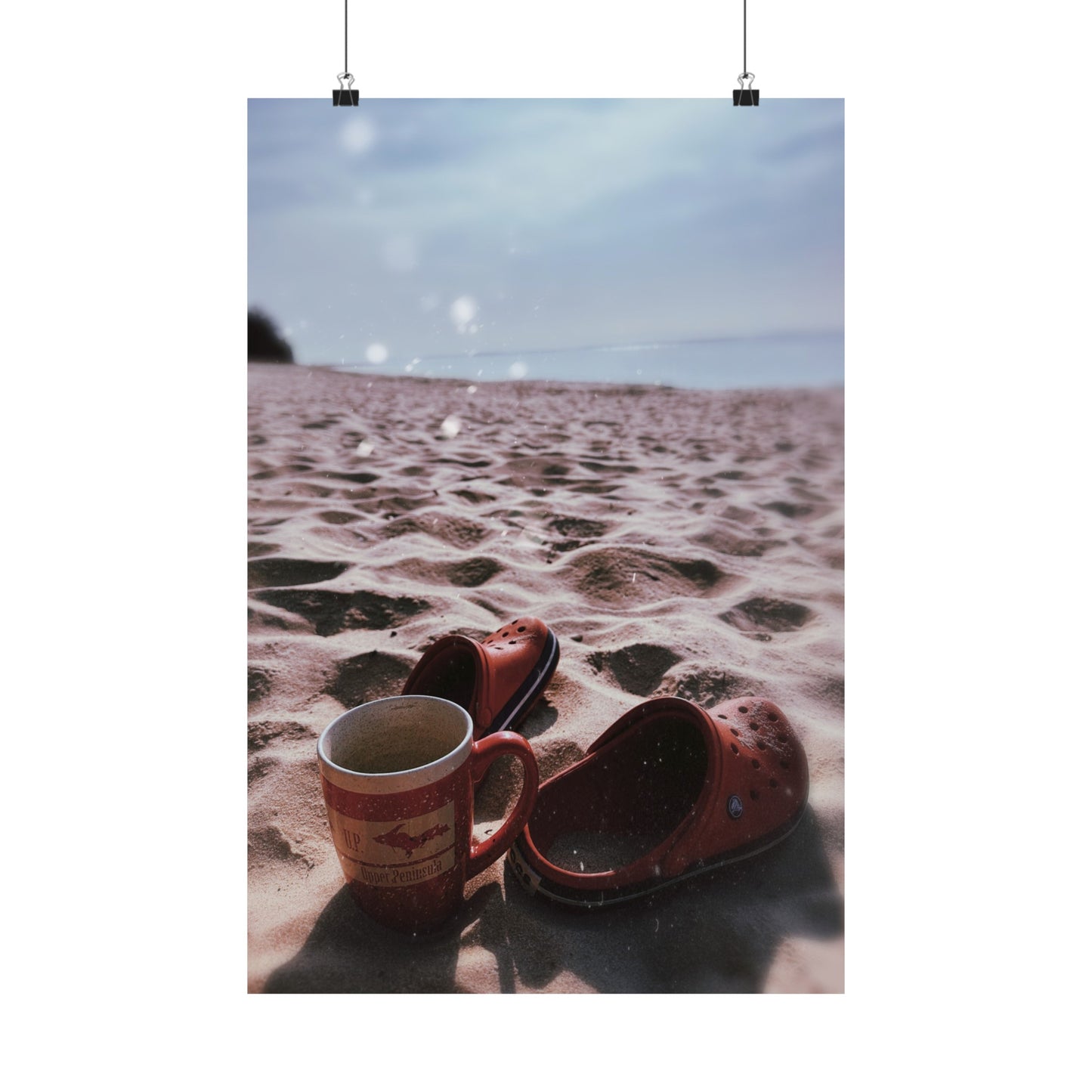 The Beach: Matte Vertical Posters