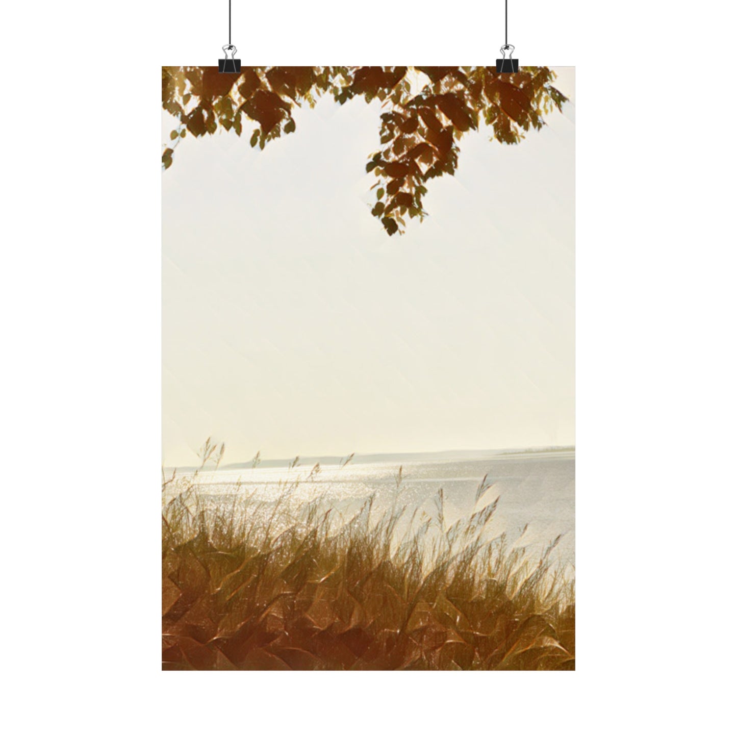 The Lake Matte Vertical Posters