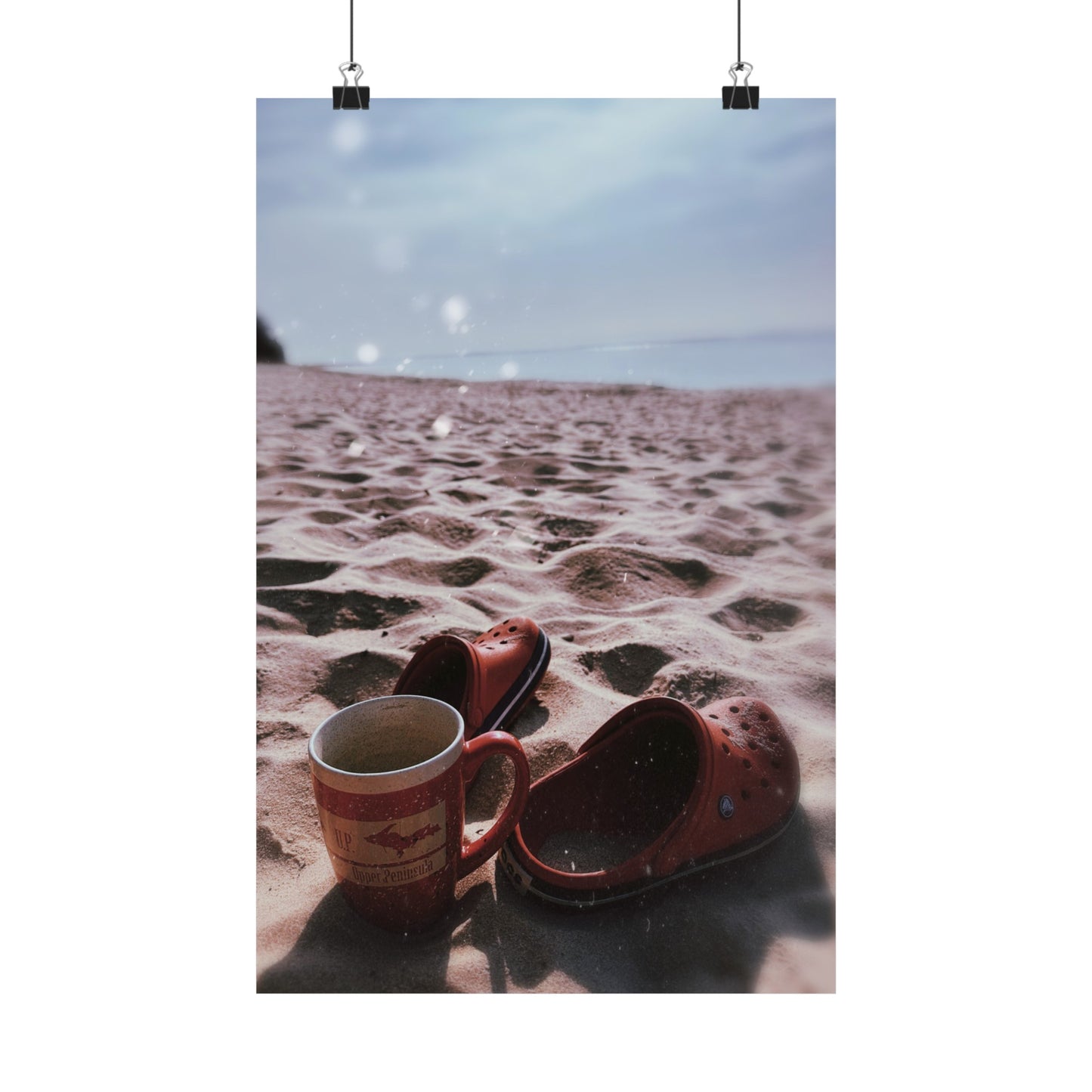 The Beach: Matte Vertical Posters