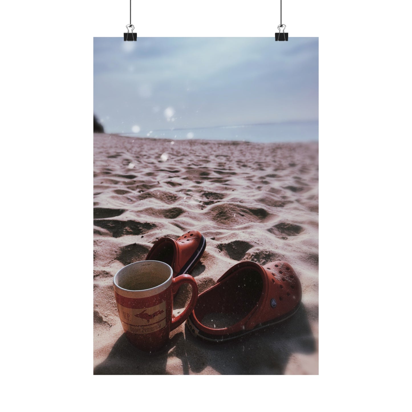 The Beach: Matte Vertical Posters