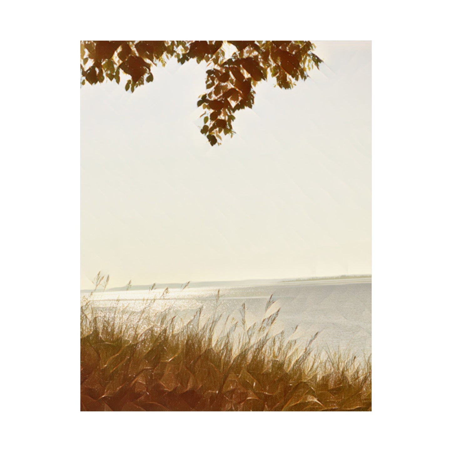 The Lake Matte Vertical Posters