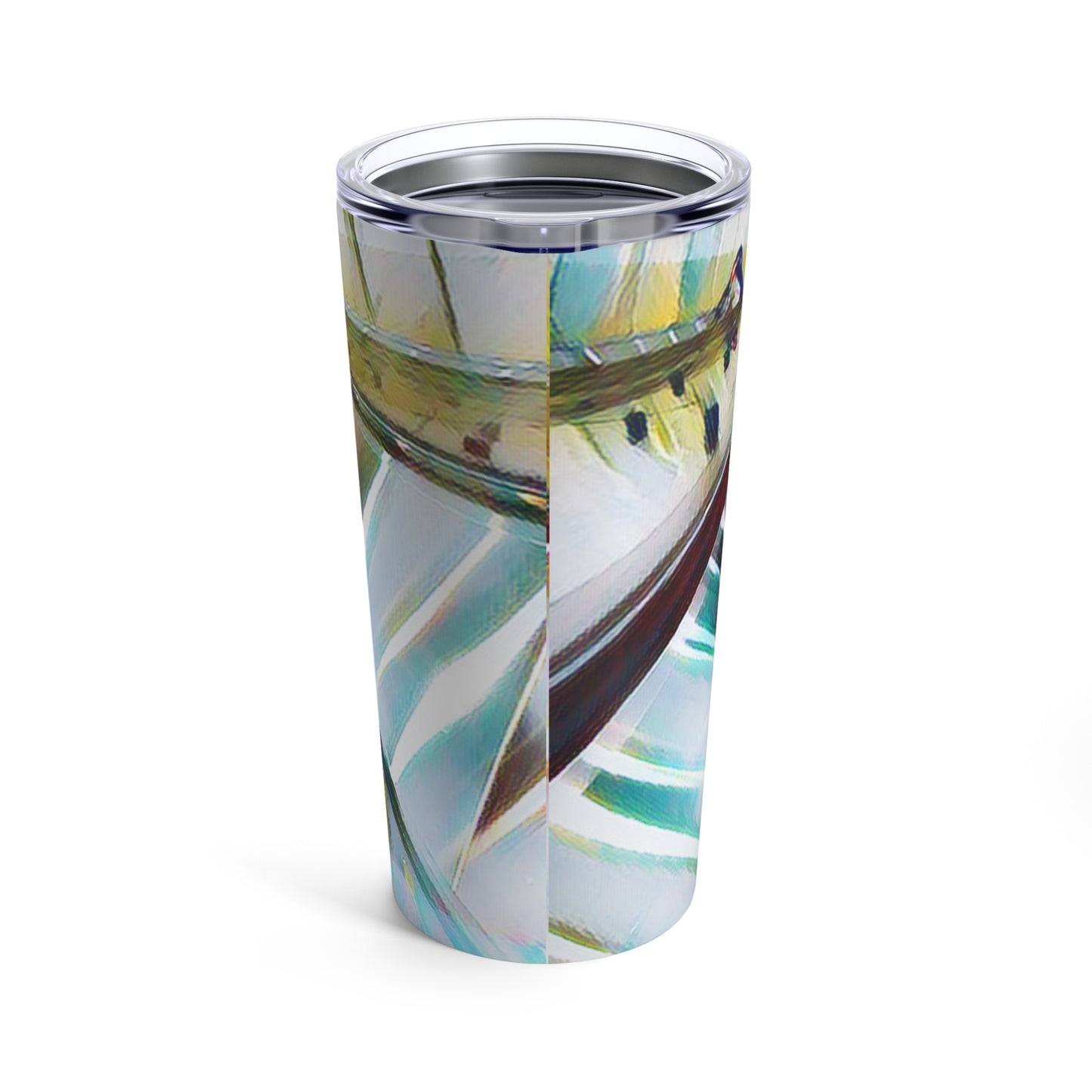 Urban Art People on the Move Tumbler 20oz