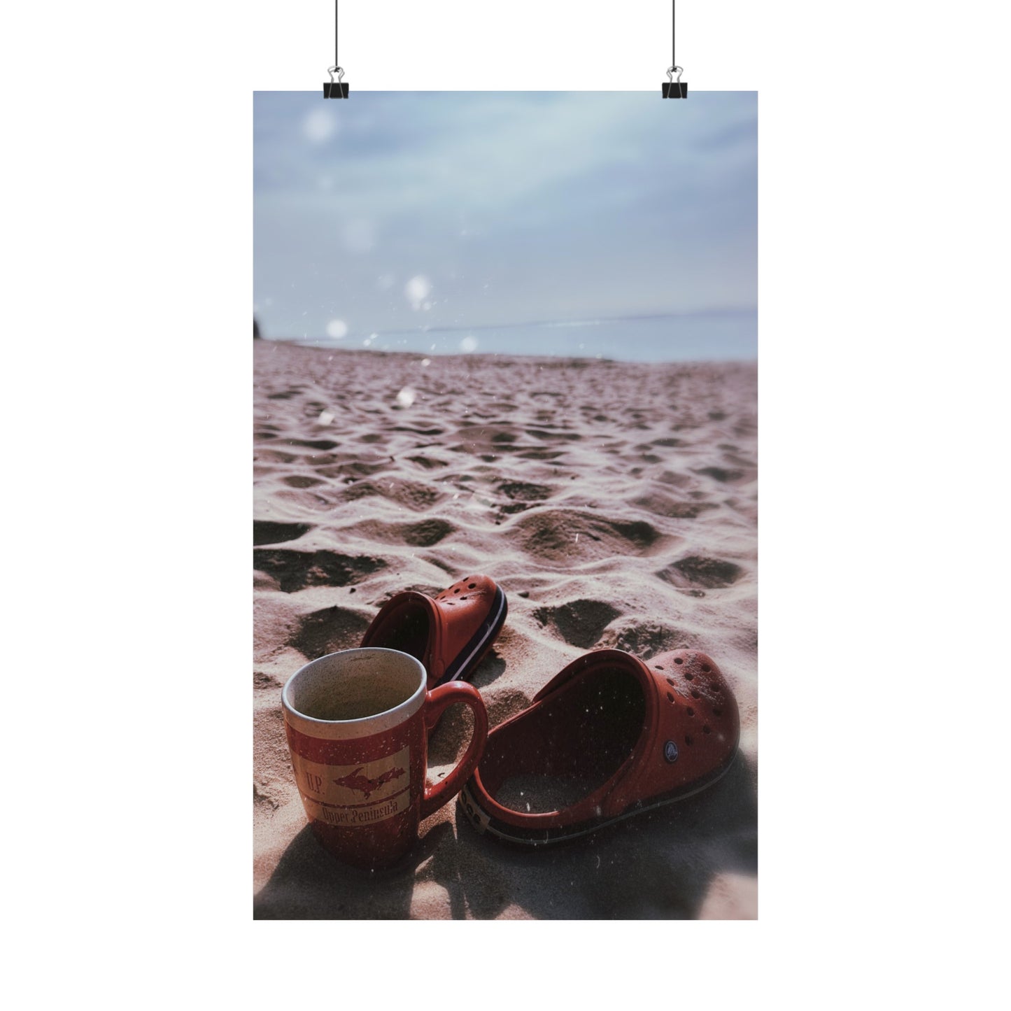 The Beach: Matte Vertical Posters
